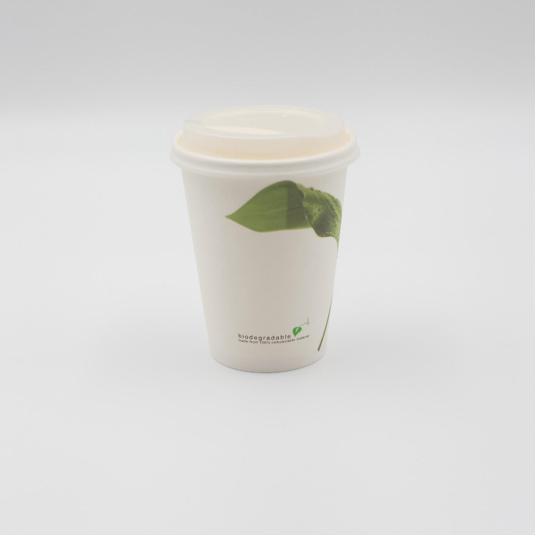 Compostable 12 oz Recycled Paper Coffee Cup