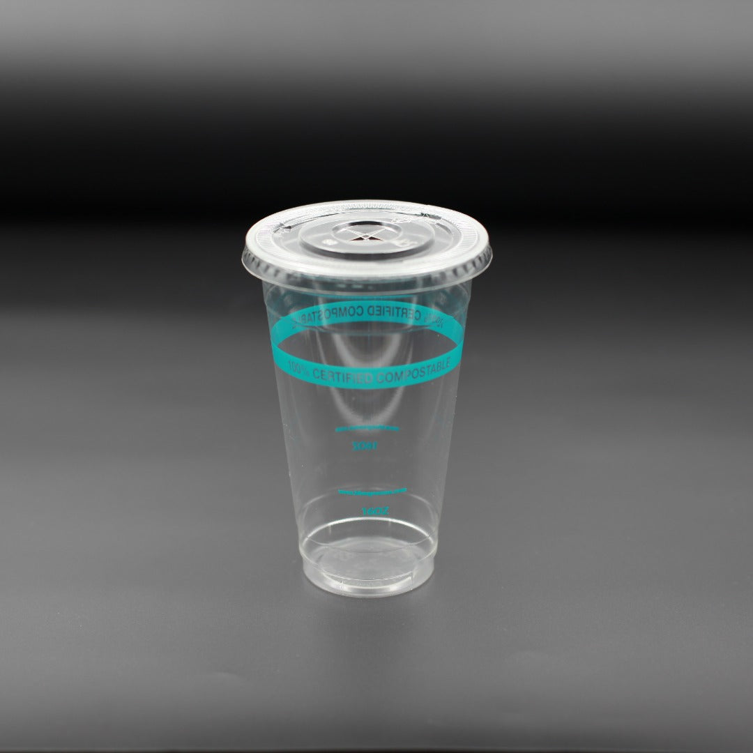 Compostable 16 oz PLA Cold Drink Cup