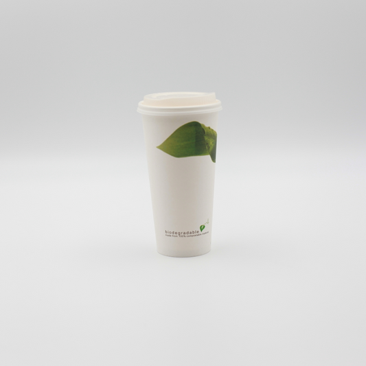 Compostable 24 oz Recycled Paper Coffee Cup