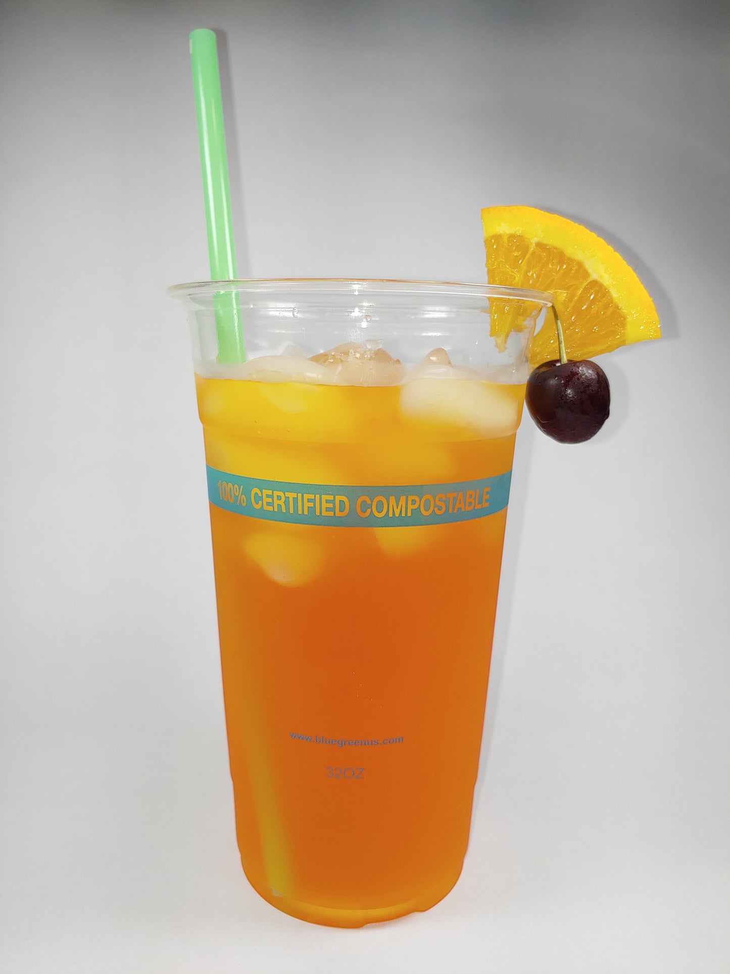Compostable 32 oz PLA Cold Drink Cup